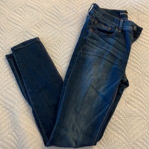 Express mid rise Jean leggings
